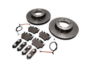 FRONT Brake Pads and Brake Disc Package for Porsche Boxster 986 S - 99635140501, 99635140601, 99635294904