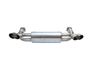 Exhaust Muffler / Silencer Titanium DesignTek for Porsche 997 Turbo - 99711102680