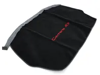 Rear parcelshelf carpet set, Guards red. Porsche 964 Carrera RS - 96455507500BQF