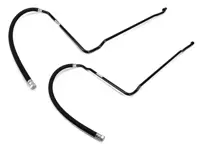 Oil pipe set of 2 (supply and return) front cooler to thermostat. Porsche 964 1989-94 - 96420713304, 96420713301, 96420713303, 96420713305, 96420713505 - 96420713304, 96420713301, 96420713303, 96420713305
