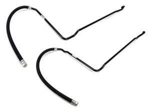 Oil pipe set of 2 (supply and return) front cooler to thermostat. Porsche 964 1989-94 - 96420713304, 96420713301, 96420713303, 96420713305, 96420713505 - 96420713304, 96420713301, 96420713303, 96420713305