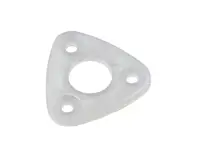 Plastic base gasket for quarter window assembly. Porsche 911 - 90154349121