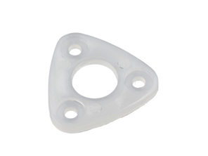 Plastic base gasket for quarter window assembly. Porsche 911 - 90154349121